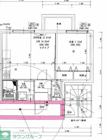 ハイスタンダード堀切の物件間取画像